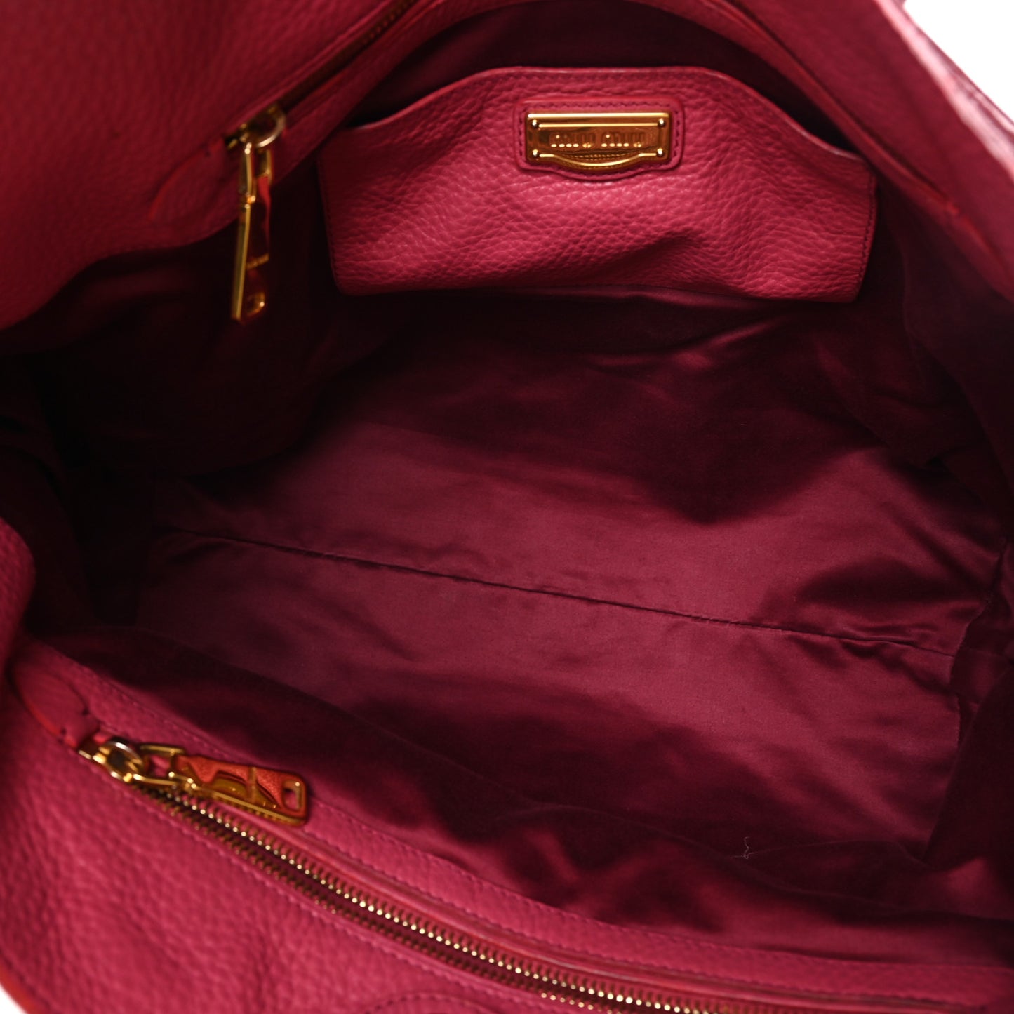 Vitello Daino Shopping Tote Peonia