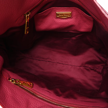 Miu Miu Vitello Daino Shopping Tote Peonia 4 of 8