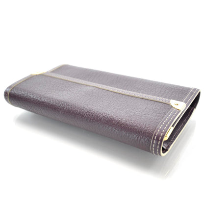 Louis Vuitton Suhali Porte Tresor International Wallet Plum 4 of 8