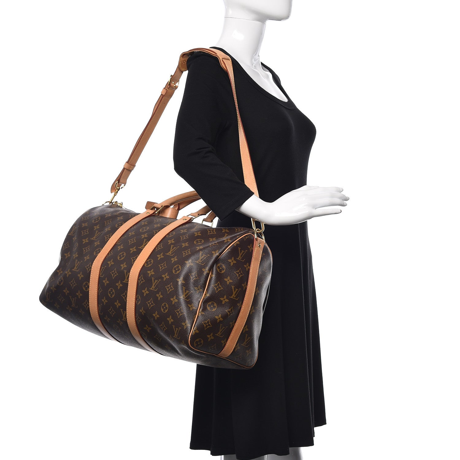 Louis Vuitton Monogram Keepall Bandouliere 45 2 of 13