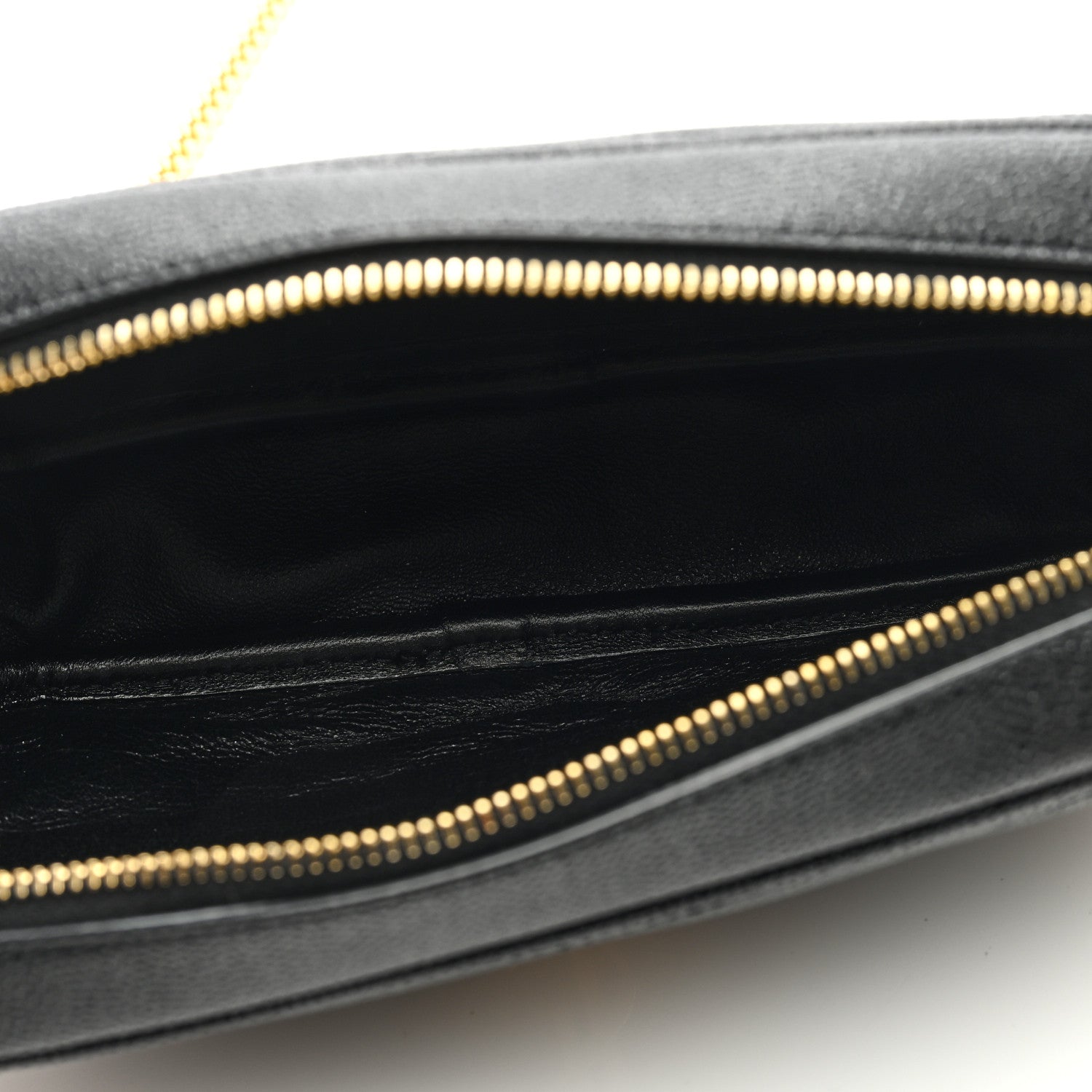 Saint Laurent Grain De Poudre Matelasse Monogram Mini Lou Camera Bag Black 5 of 8