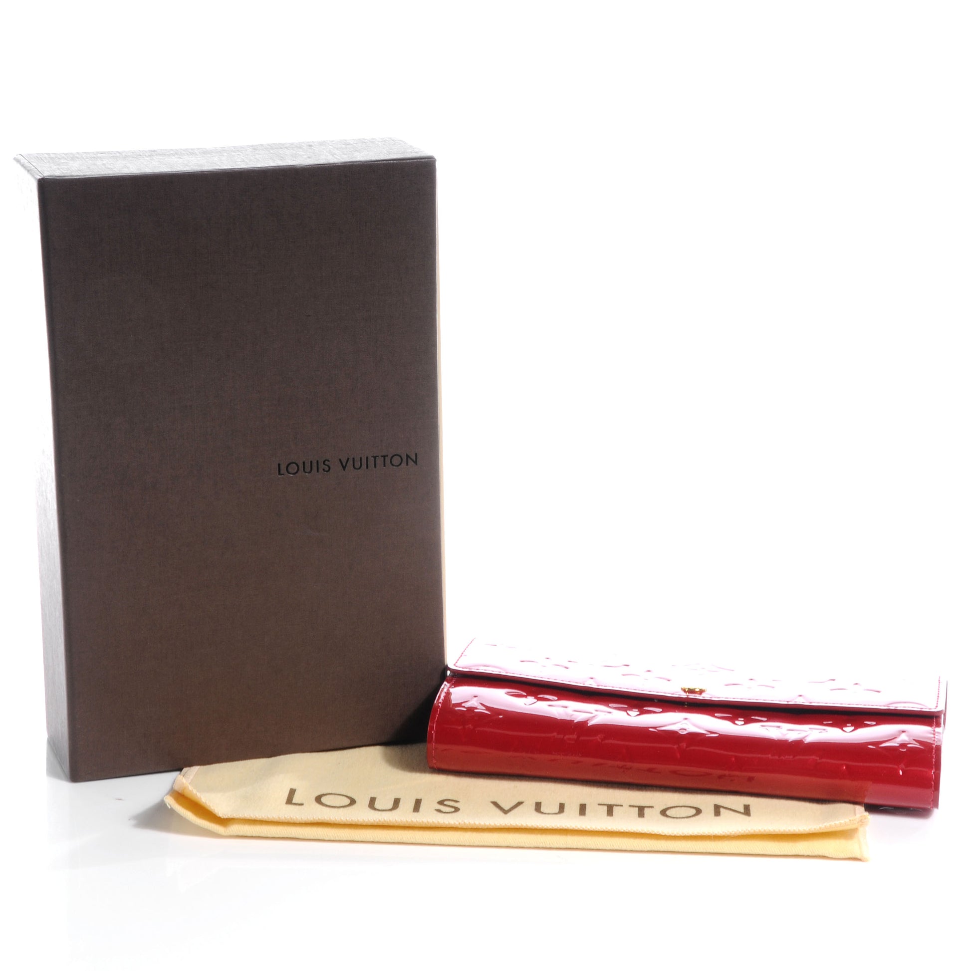 Louis Vuitton Vernis Sarah Wallet Pomme D'Amour 5 of 8