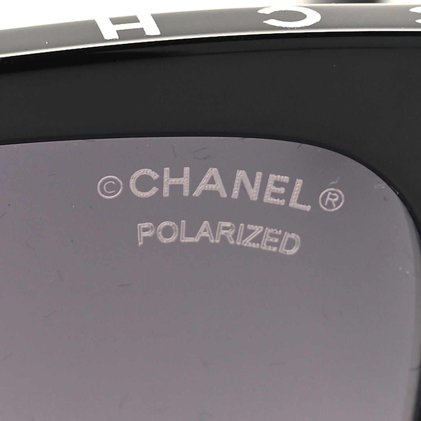 Acetate Polarized Square Sunglasses 5417-A Black