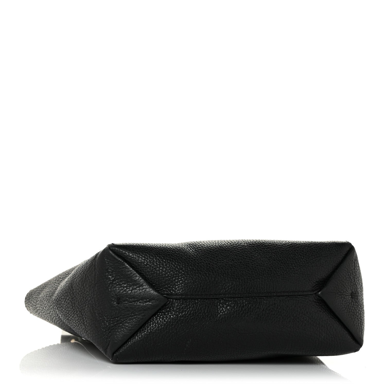 Jimmy Choo Grained Calfskin Logo Strap Tote Black 4 of 9