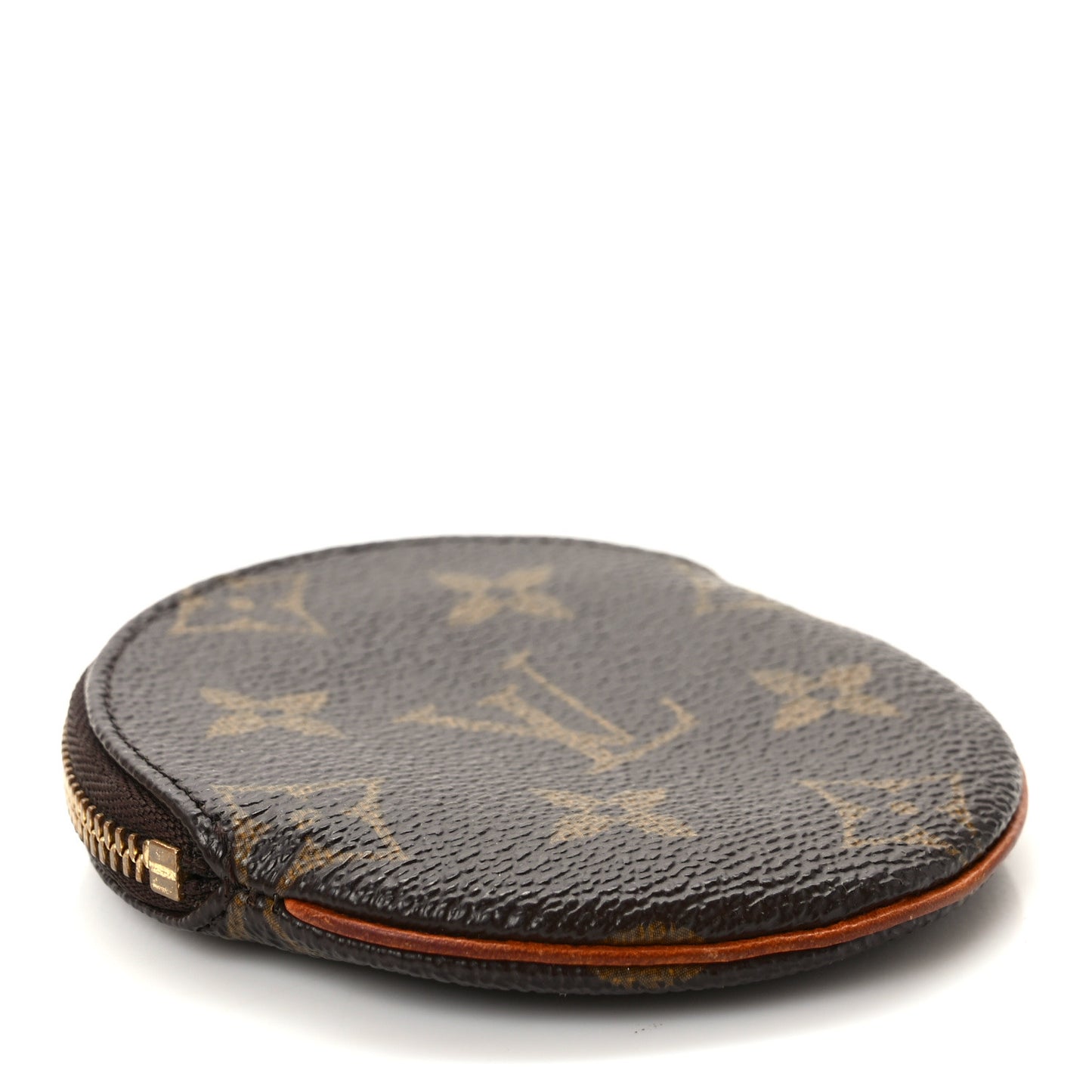 Monogram Round Coin Purse
