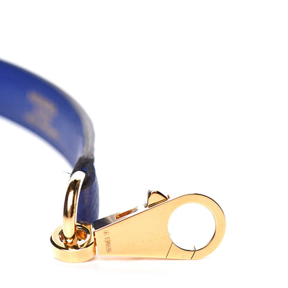 Hermes Epsom Horseshoe Kelly Sellier 32 Bleu Electrique Rose Sakura 26 of 31