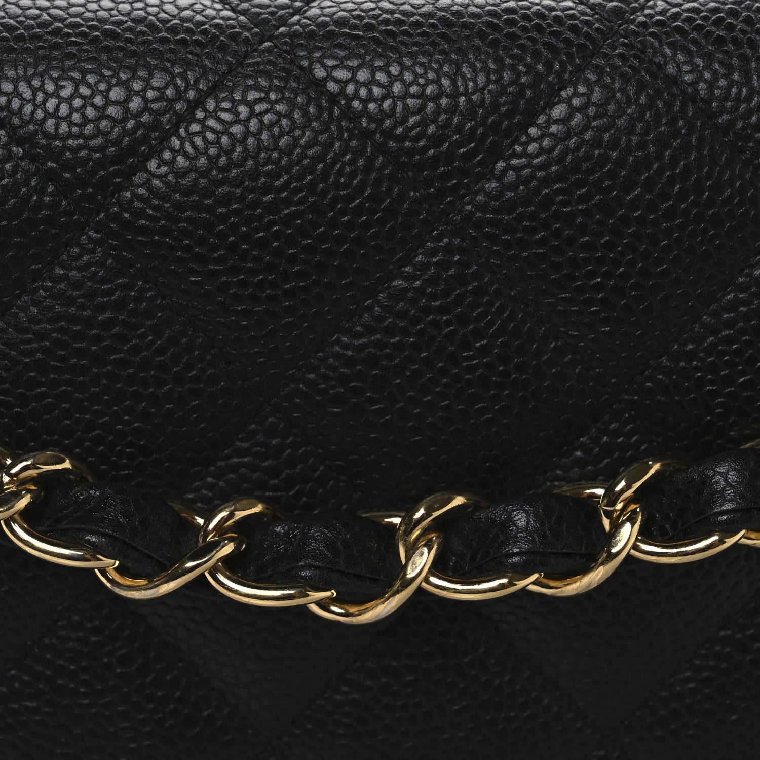 Chanel Caviar Quilted Maxi Double Flap Black 8 of 11