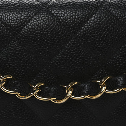 Chanel Caviar Quilted Maxi Double Flap Black 8 of 11