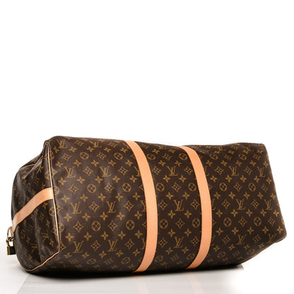 Louis Vuitton Monogram Keepall Bandouliere 55 5 of 8