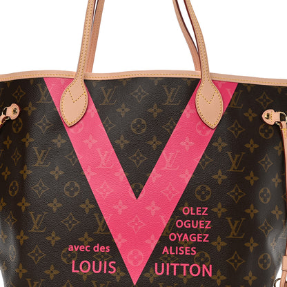 Louis Vuitton Monogram V Neverfull MM Grenade 9 of 12