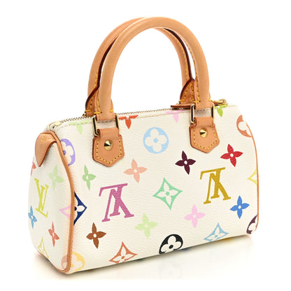 Louis Vuitton Monogram Multicolor Mini Sac HL Speedy White 2 of 8