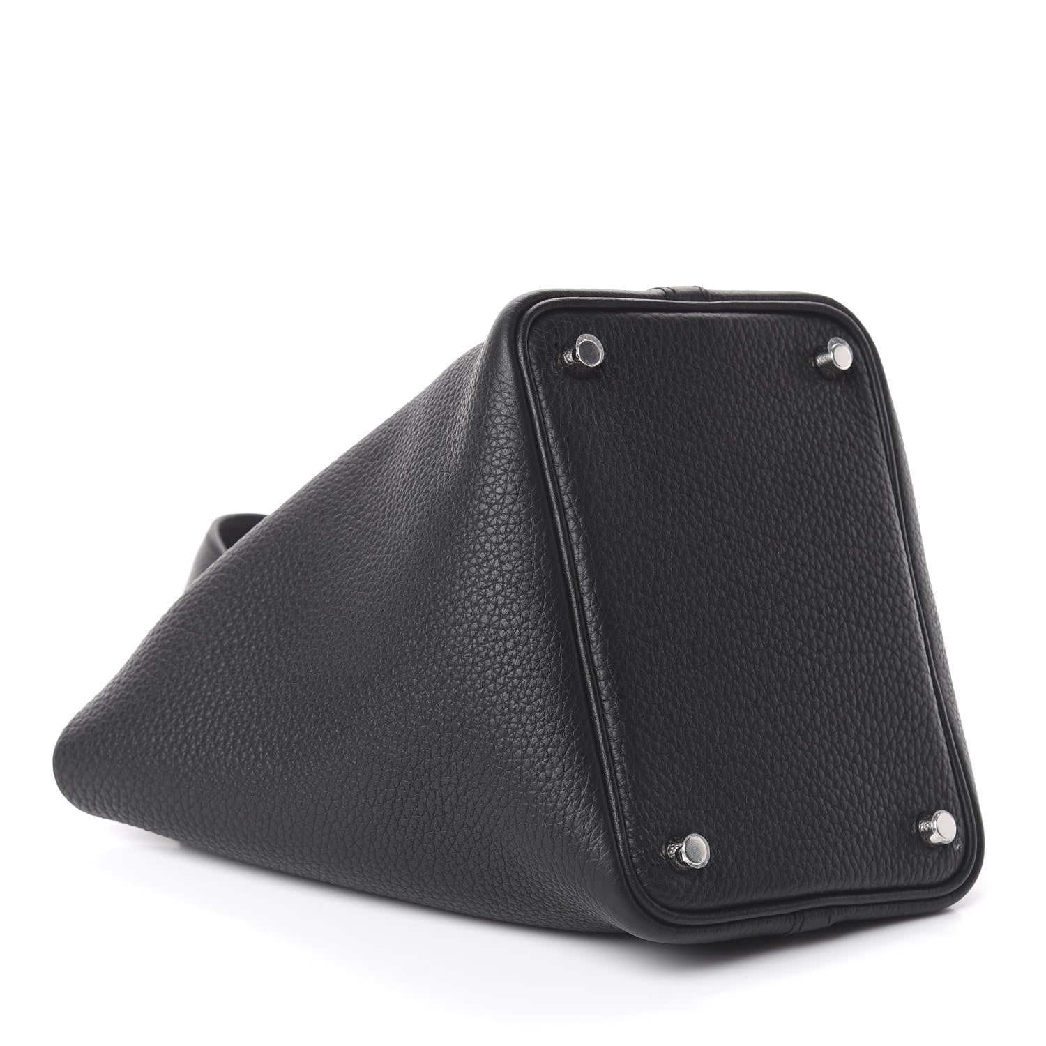 Hermes Taurillon Clemence Picotin Lock 18 PM Black 3 of 9