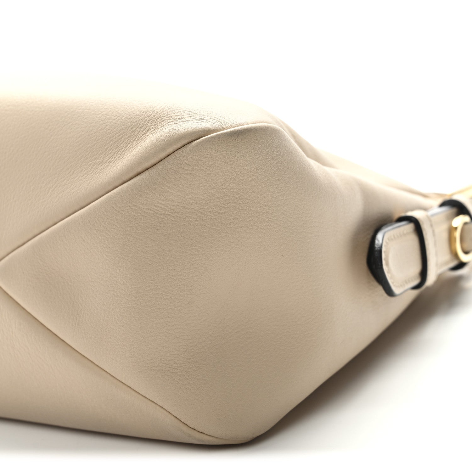 Prada Soft Calfskin Medium Aimee Shoulder Bag Travertine 10 of 10