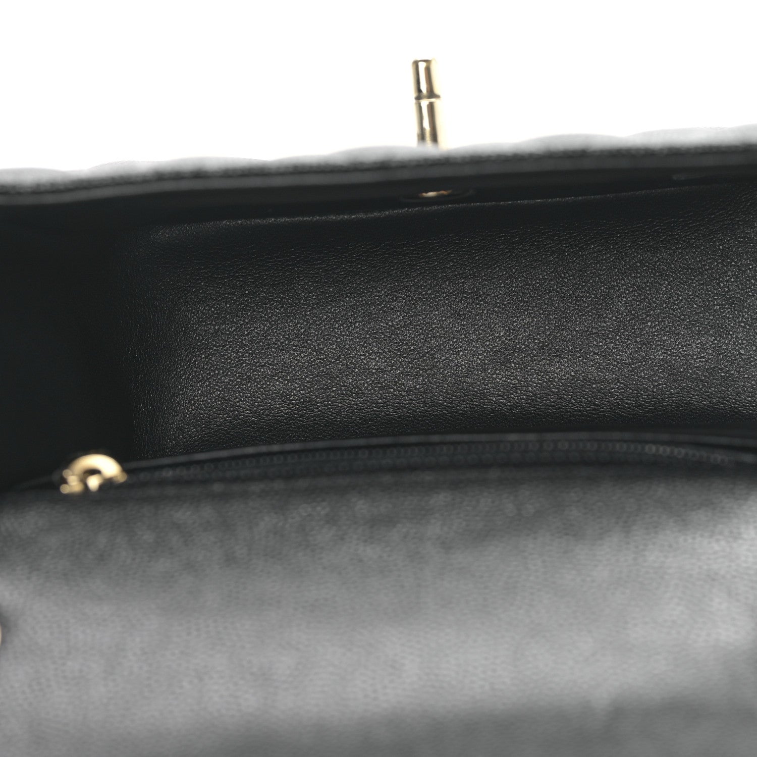 Chanel Caviar Quilted Mini Square Flap Black 5 of 9