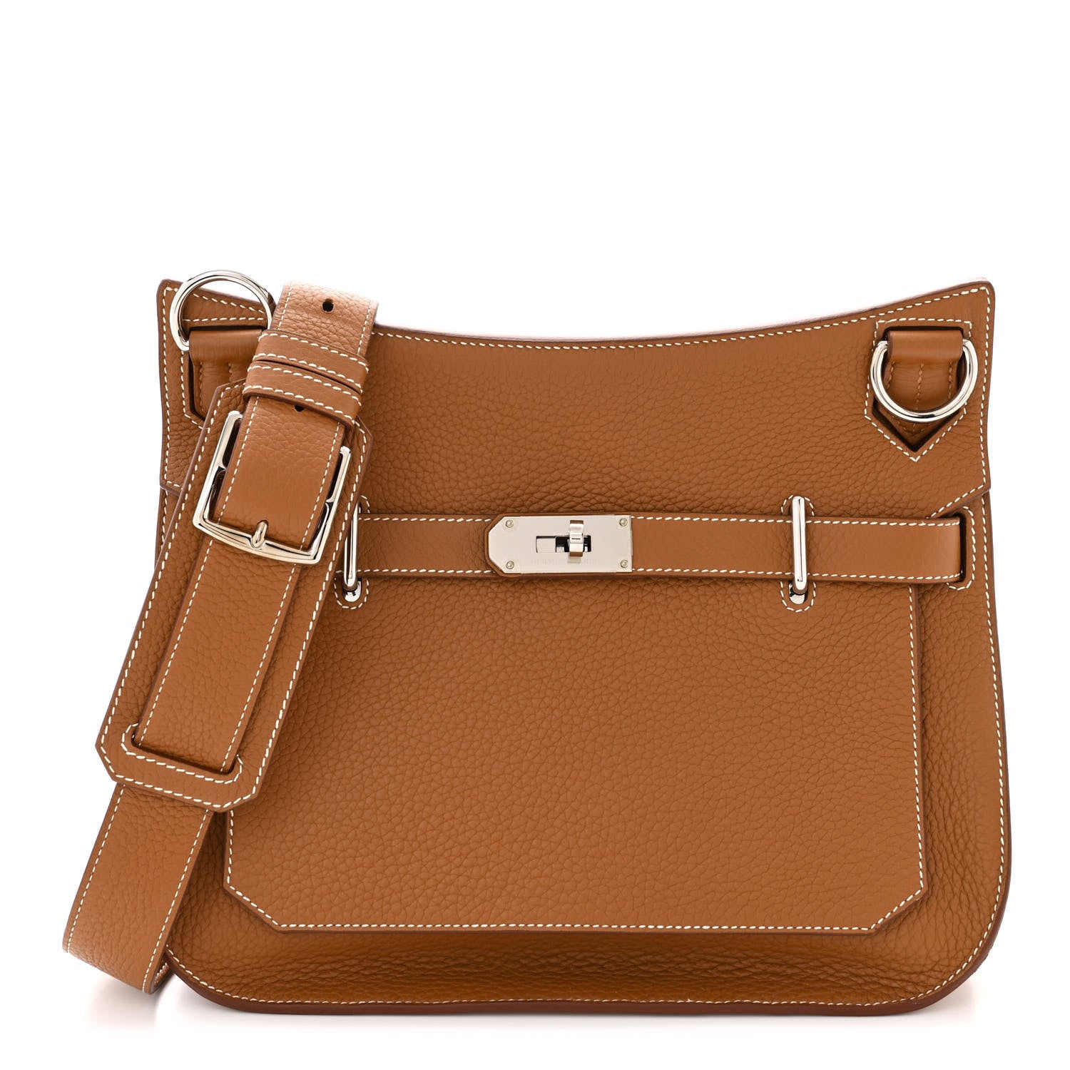 Hermes Taurillon Clemence Jypsiere 31 Gold 1 of 11
