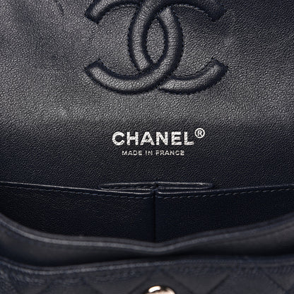 Chanel Caviar Quilted Small Double Flap Navy 5 of 14