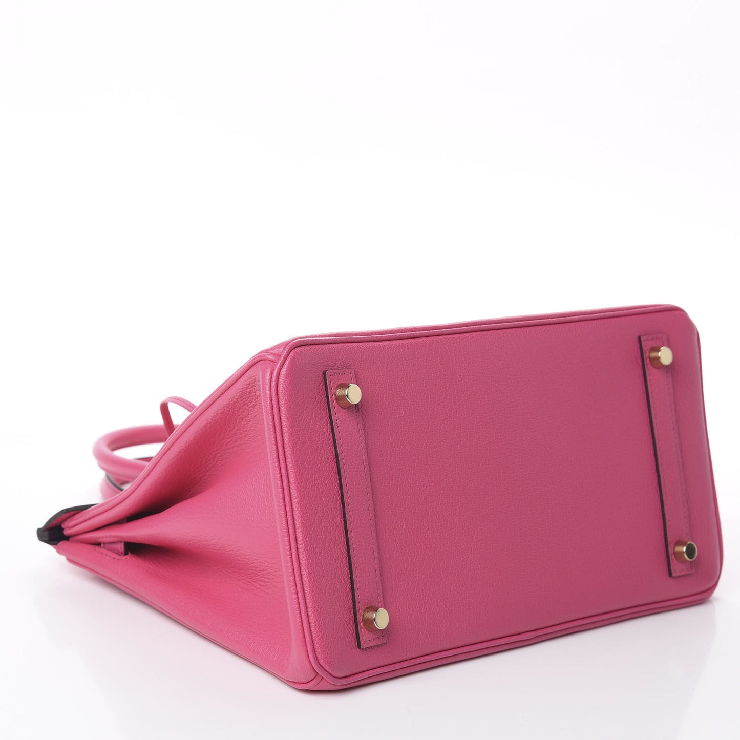 Chevre Mysore Horseshoe Birkin 30 Rose Tyrien Ultraviolet