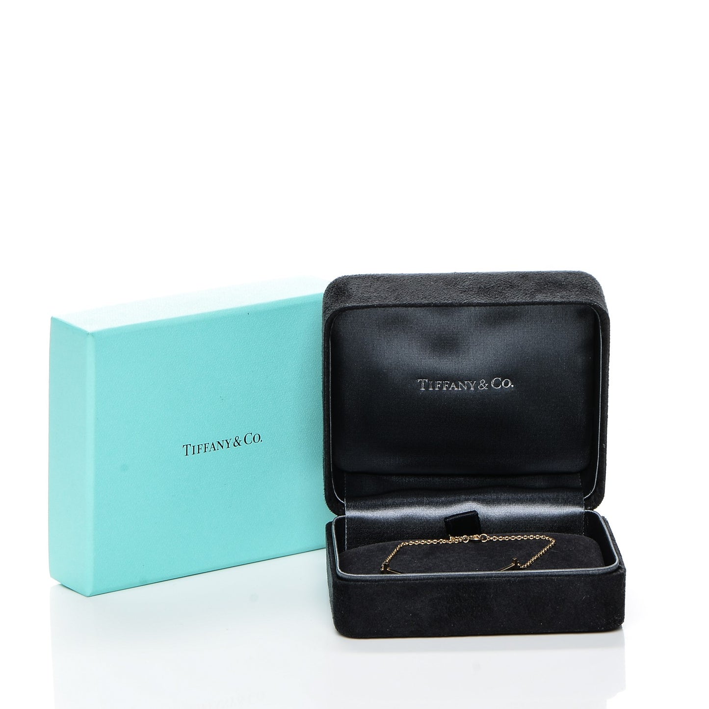 18K Yellow Gold T Smile Bracelet