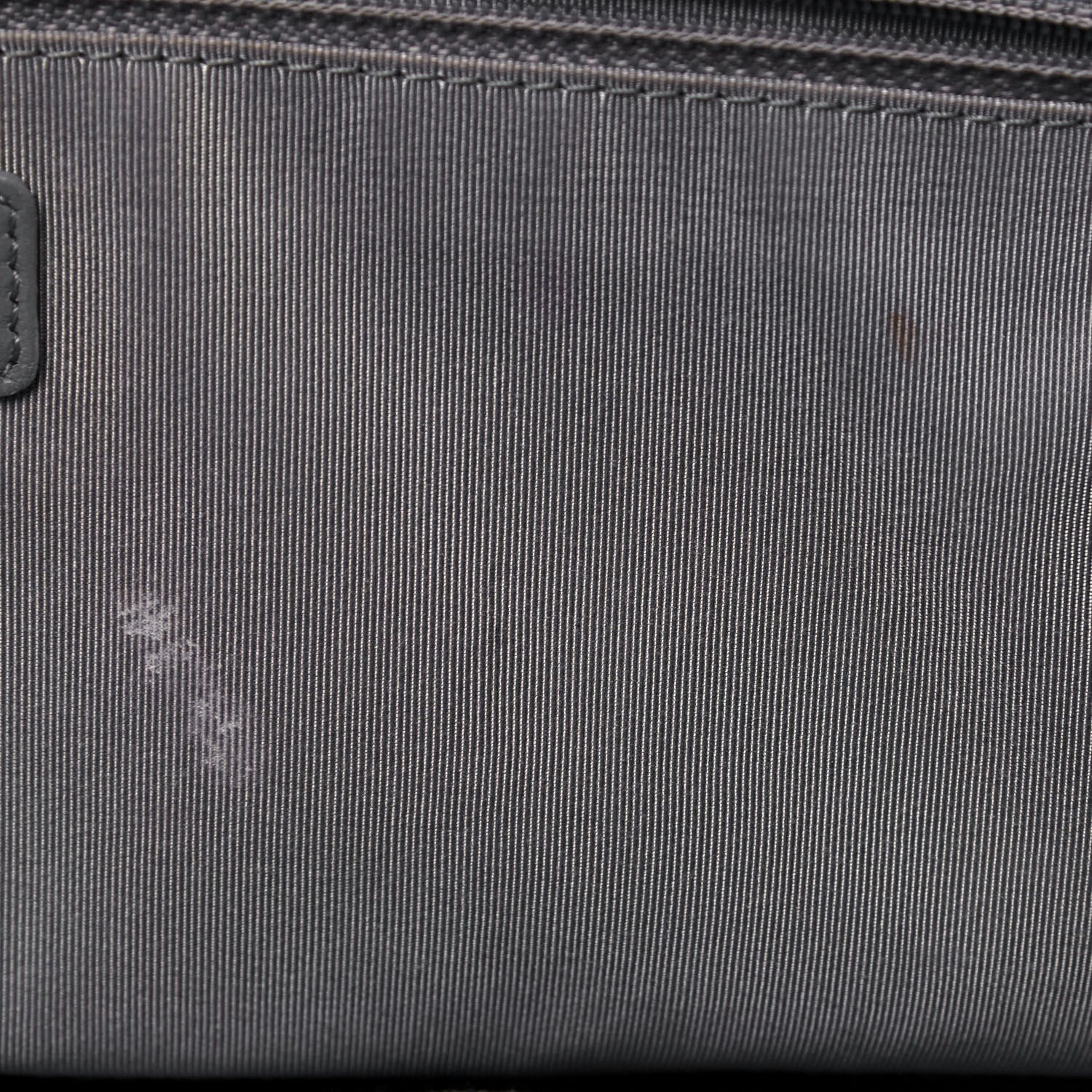Chanel Calfskin Cerf Executive Shopper Tote Blue 15 of 17