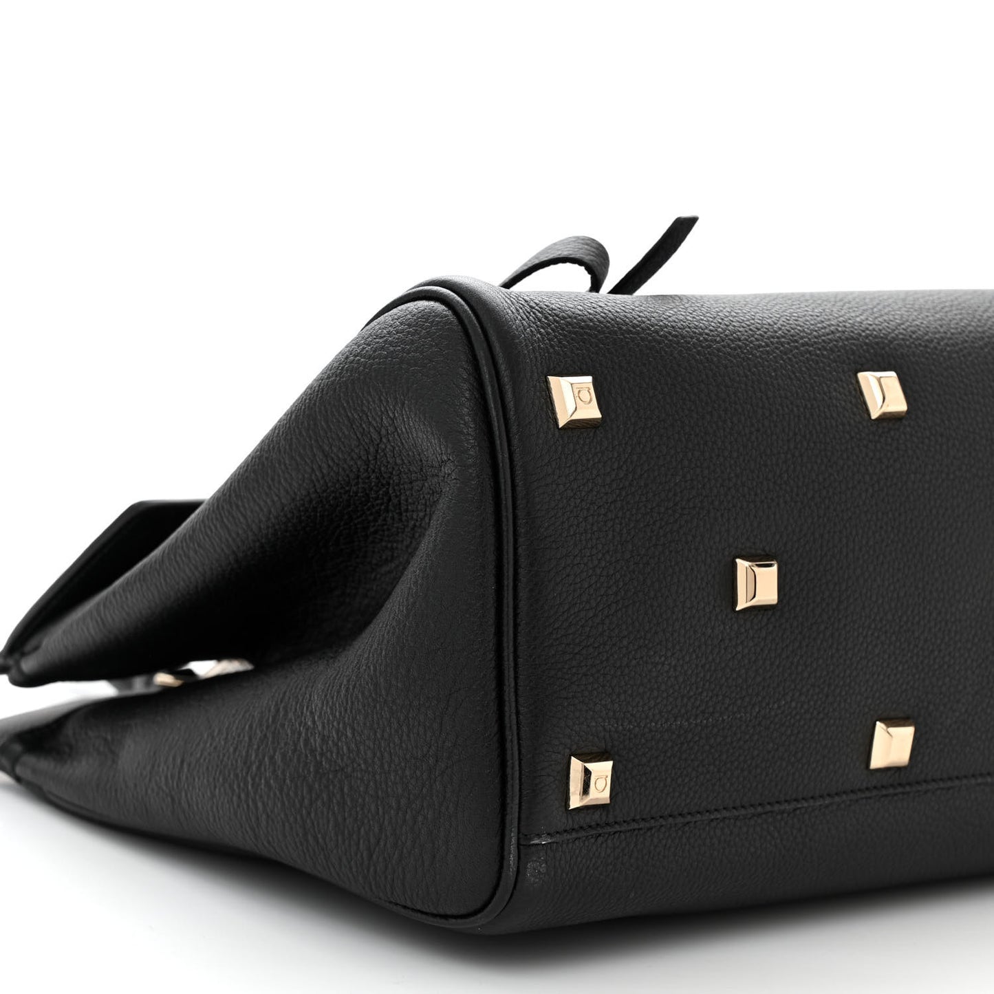 Calfskin Large Studio Bag Black