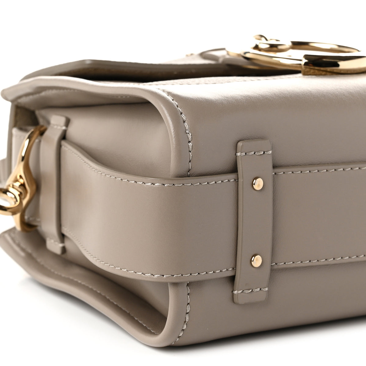 Calfskin Mini Tess Day Bag Motty Grey