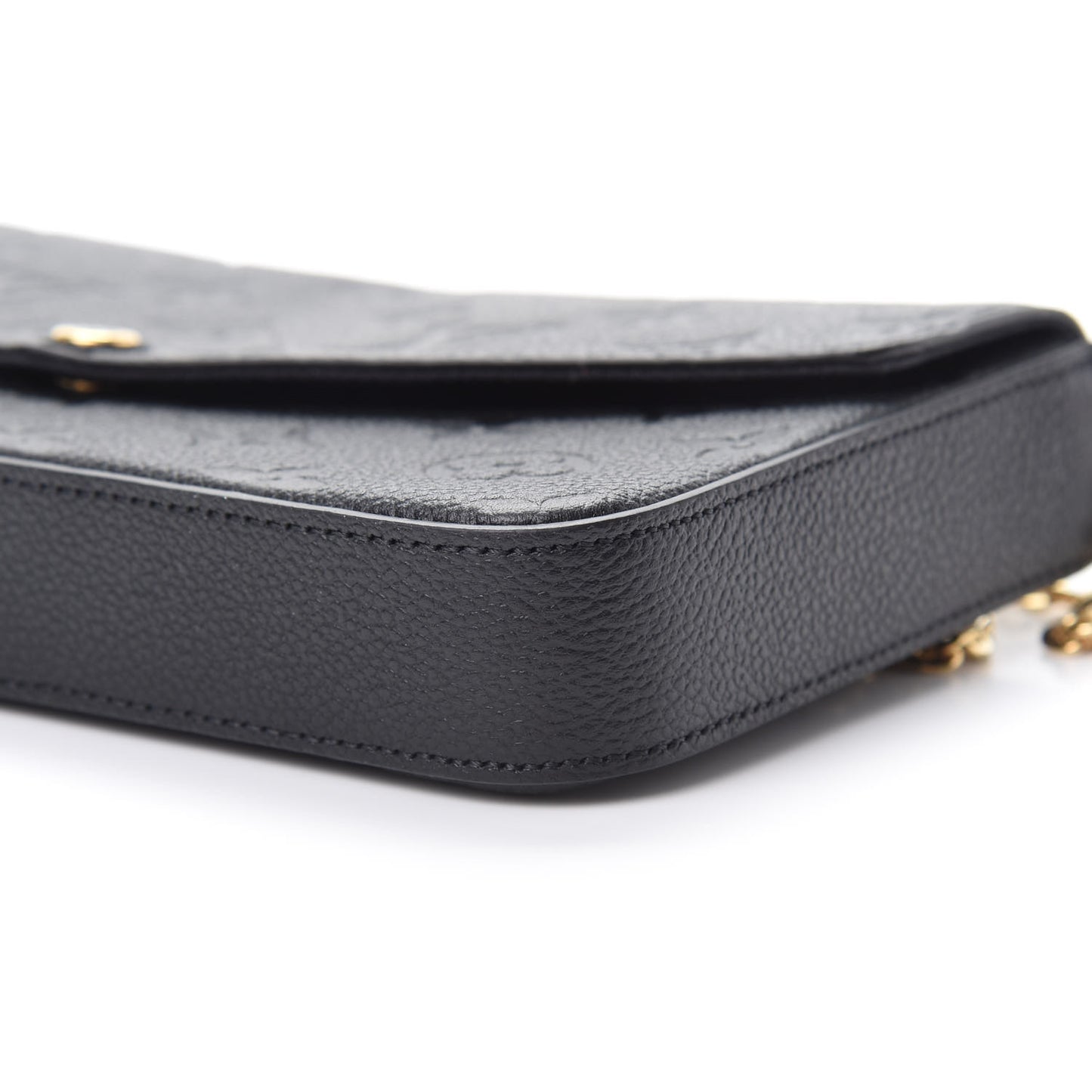 Empreinte Pochette Felicie Chain Wallet Black