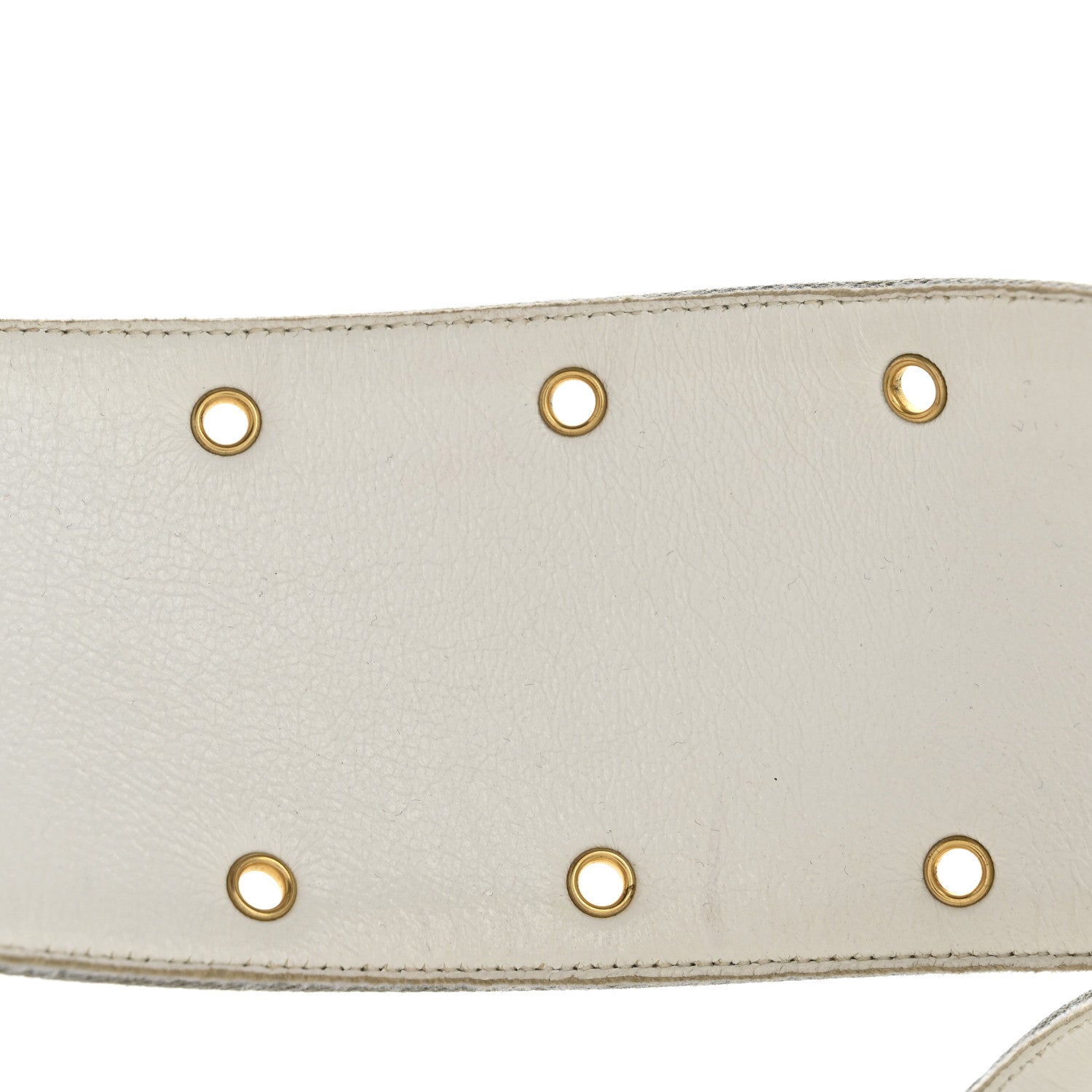 Chanel Jersey CC Wide Belt 80 32 Grey 4 of 8
