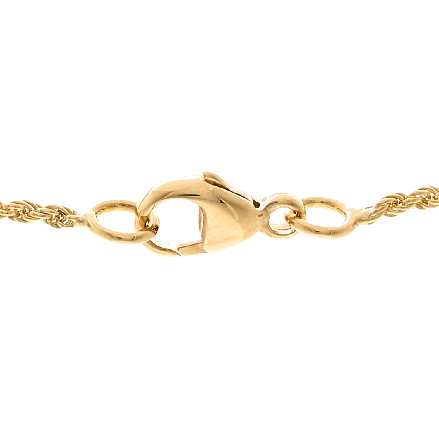 Boucheron 18K Yellow Gold Diamond XS Serpent Boheme Necklace 5 of 6