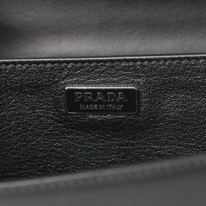 Prada City Calf Saffiano Cahier Bag Black 6 of 11
