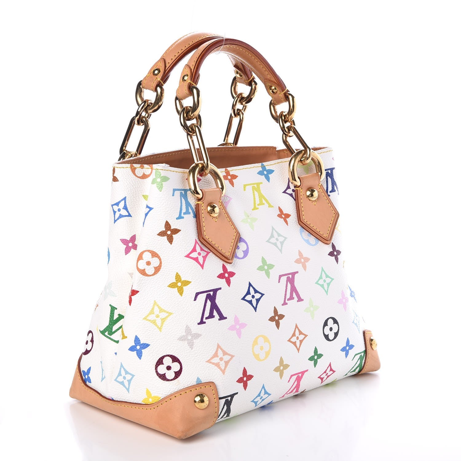 Louis Vuitton Monogram Multicolor Audra White 3 of 11