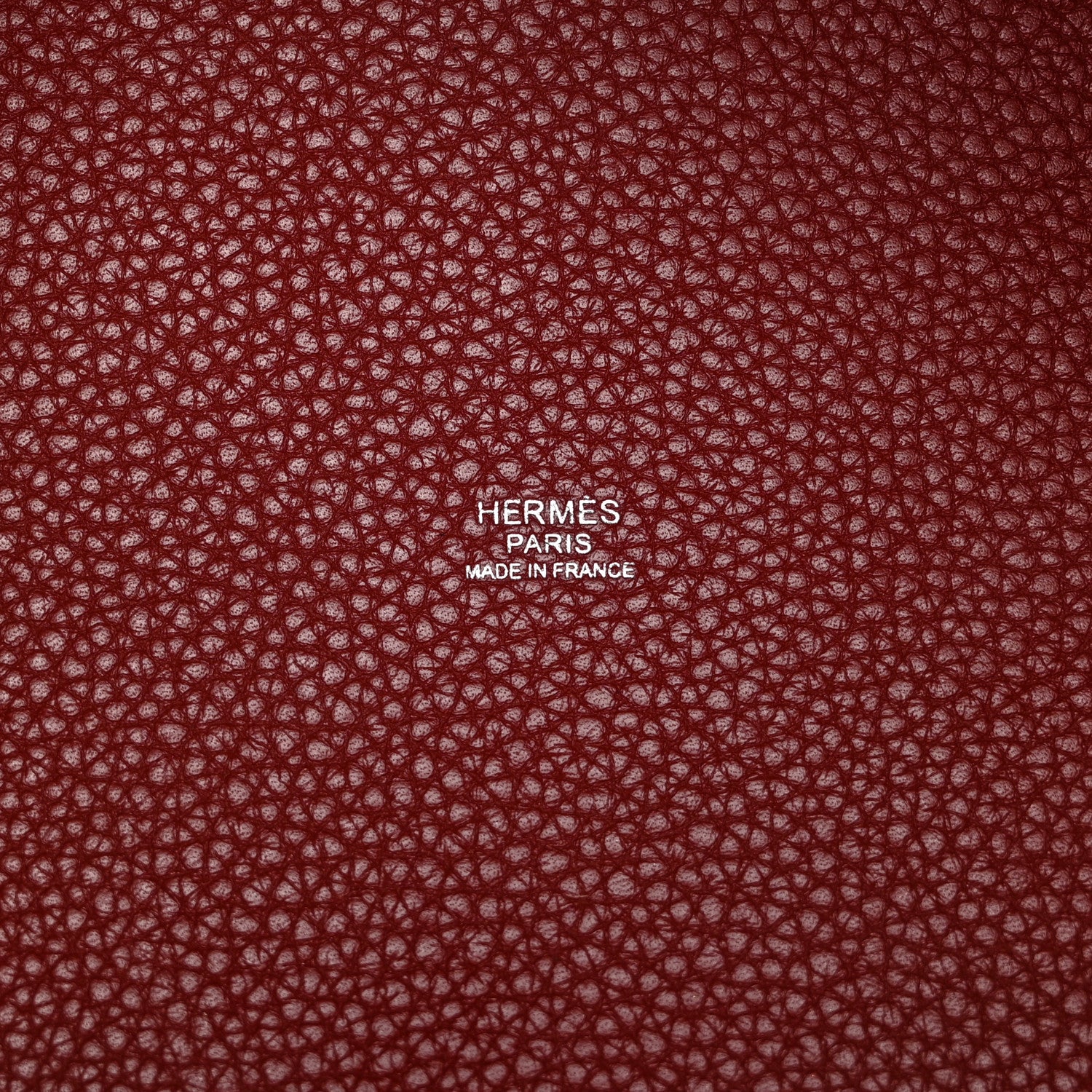 Hermes Taurillon Clemence Swift Picotin Lock 22 MM Rouge H Brique 6 of 10