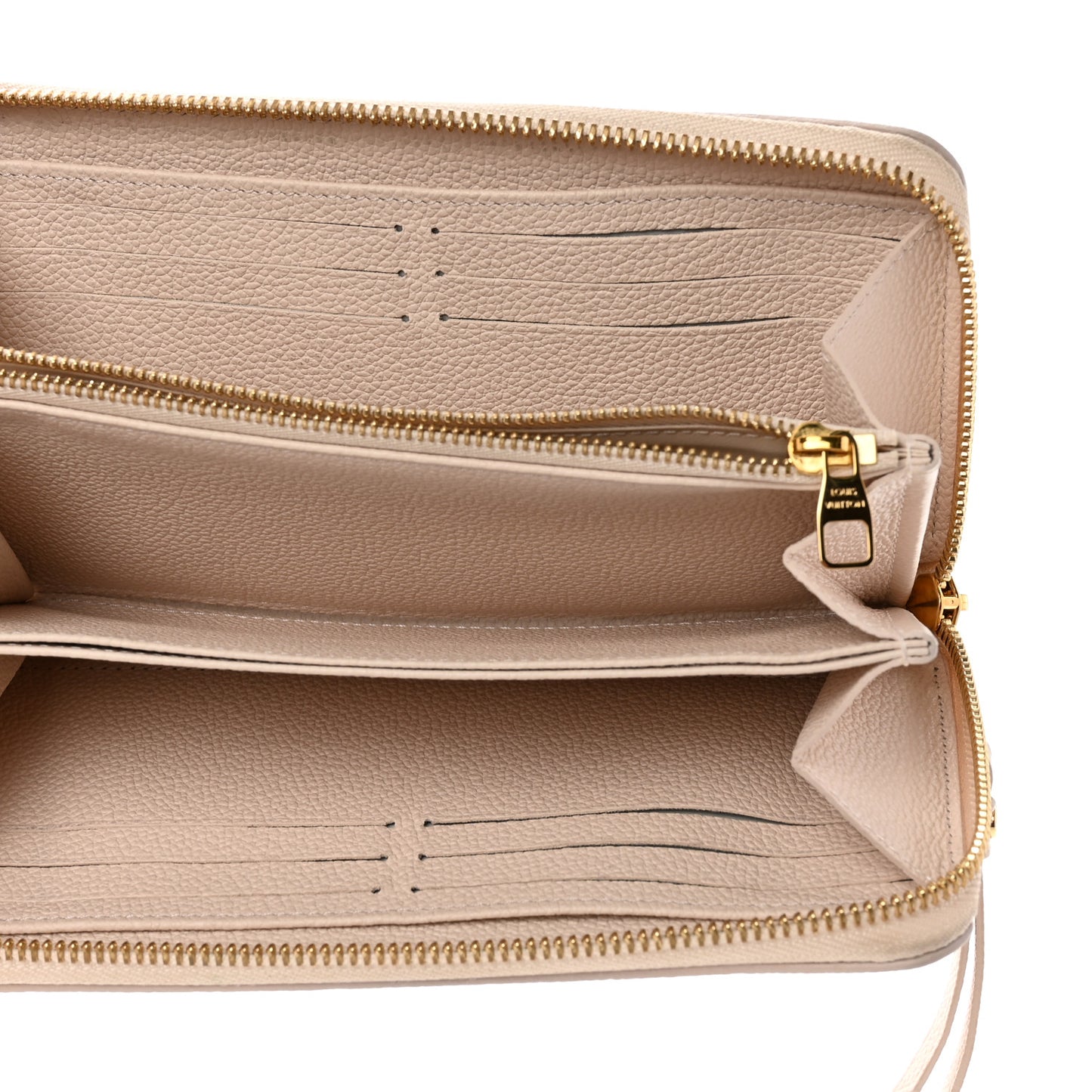 Empreinte Monogram Giant By The Pool Zippy Wallet Cream Saffron