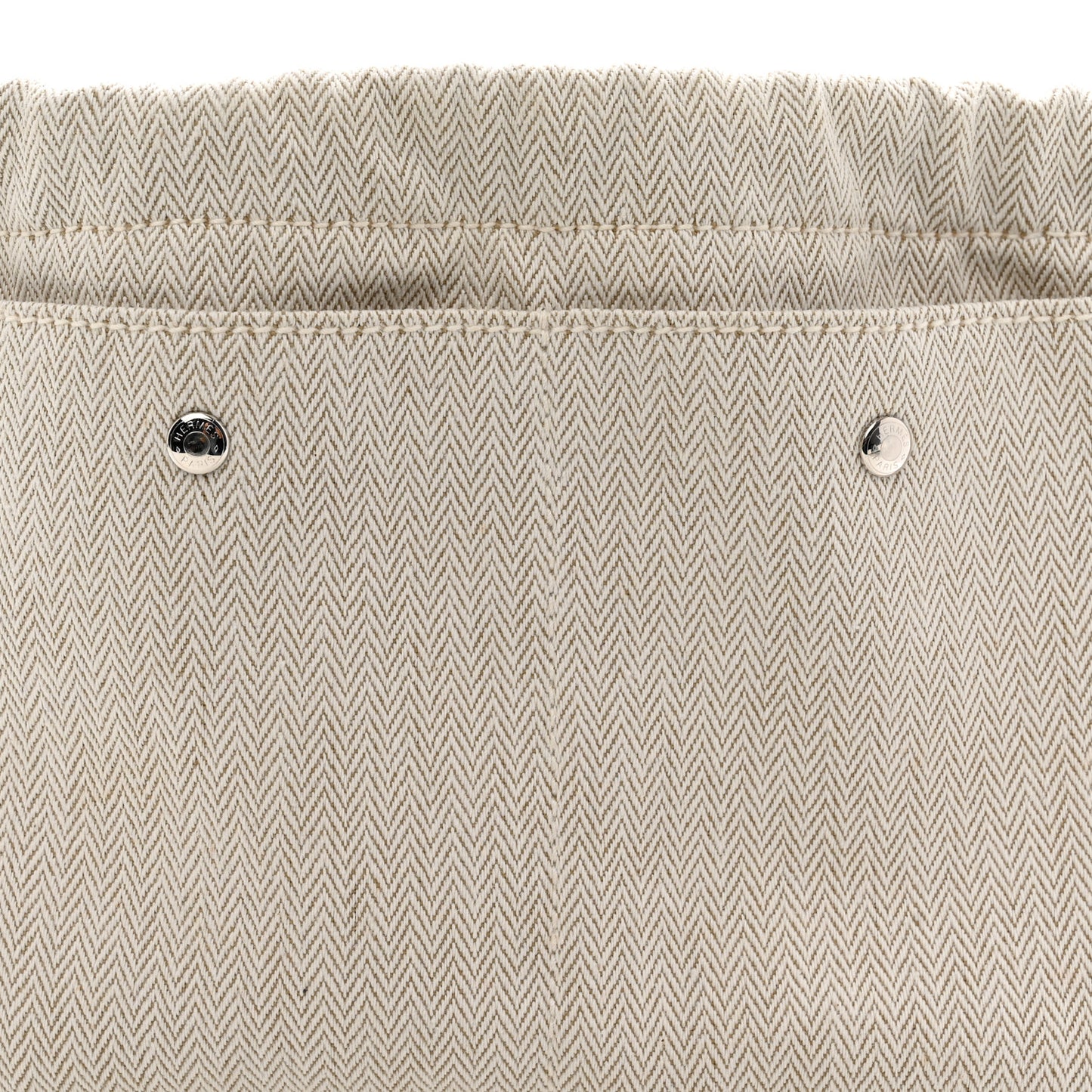 Canvas Barenia Fourbi 25 MM Pouch Naturel Fauve