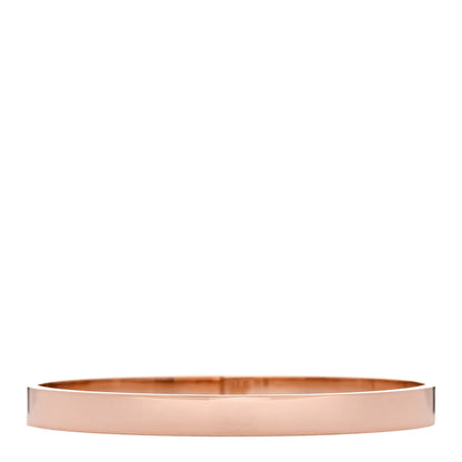 Hermes 18K Rose Gold Diamond PM Kelly Pave Bracelet SH 2 of 4