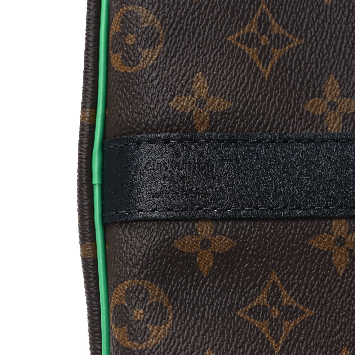 Louis Vuitton Monogram Macassar Keepall Bandouliere 50 Minty Green 5 of 7