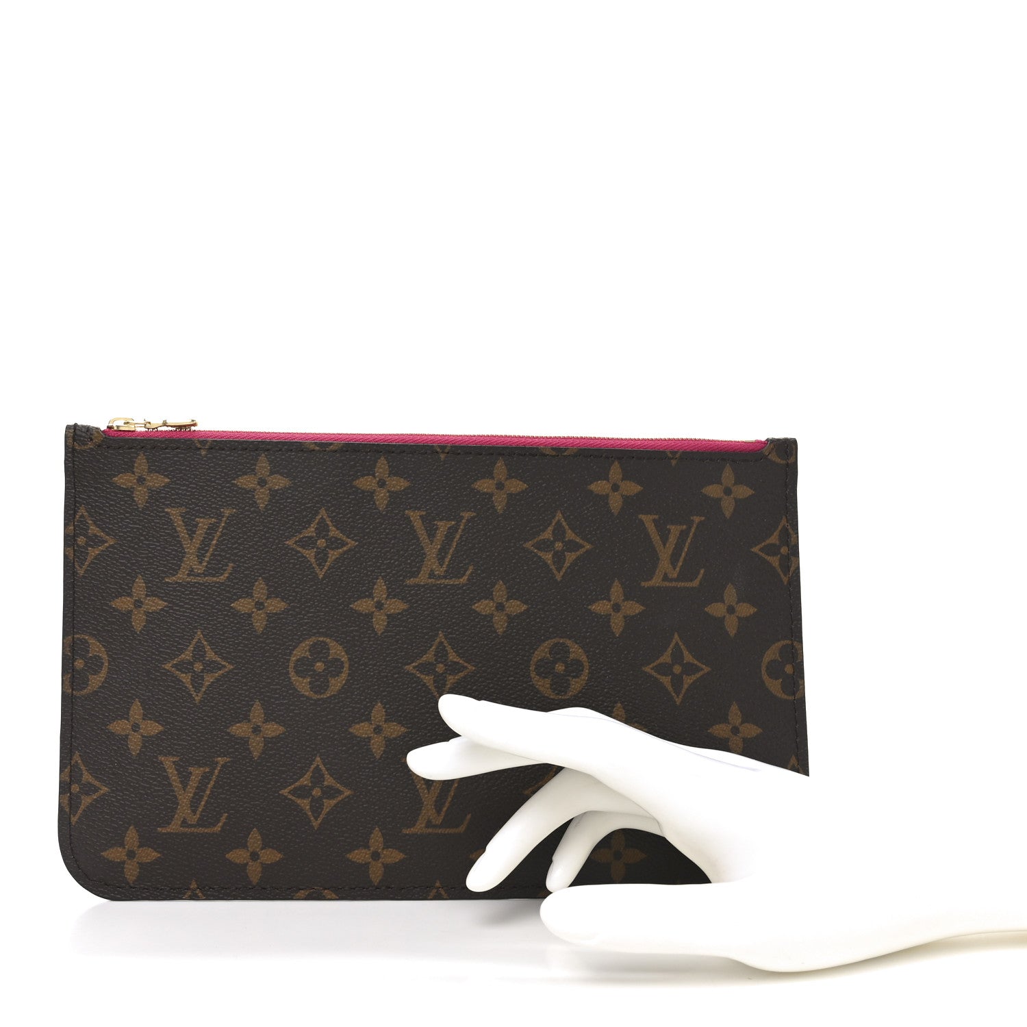 Louis Vuitton Monogram Neverfull MM GM Pochette Pivoine 2 of 6