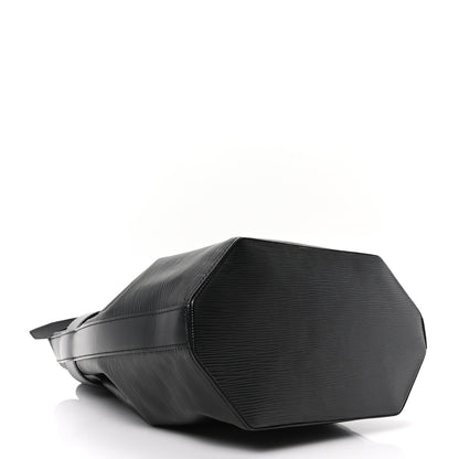 Louis Vuitton Epi Sac D'epaule GM Black 5 of 10