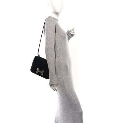 Hermes Box Lizard Constance 1-24 Black Ombre 3 of 13