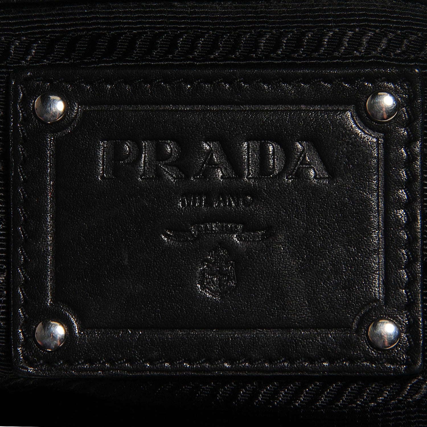 Prada Soft Calf Two Pocket Hobo Nero Black 6 of 10