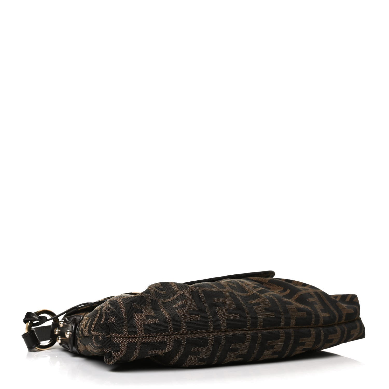 Fendi Zucca Small Chef Shoulder Bag Tobacco 4 of 11