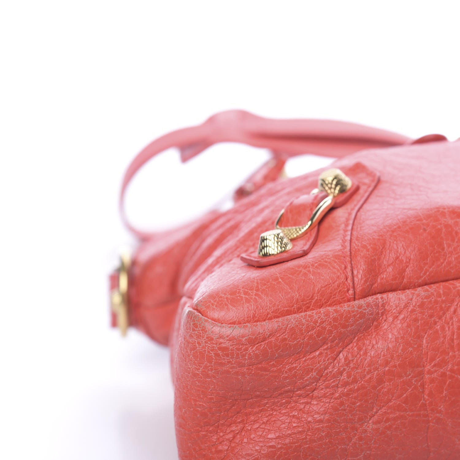 Balenciaga Agneau Giant 12 Gold Hardware Town Rose Corail 8 of 13
