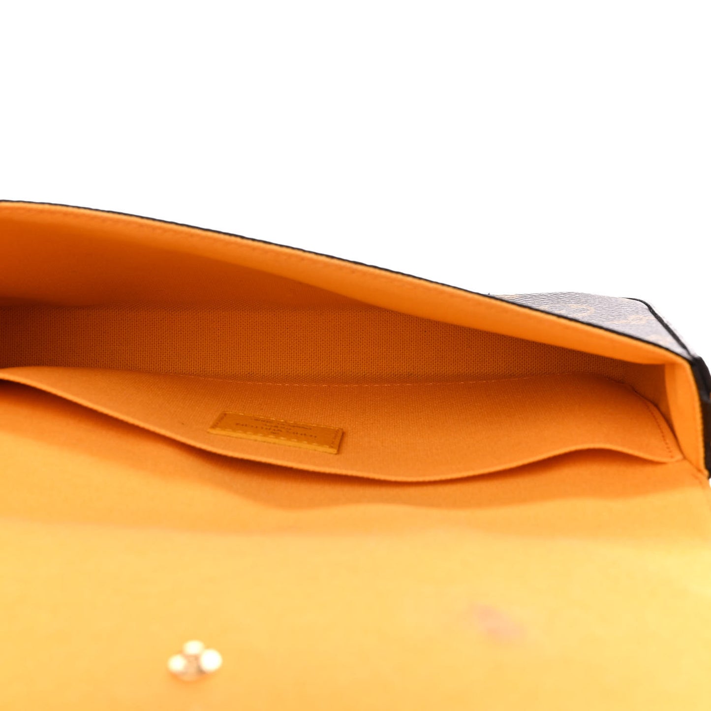 Monogram 2022 Christmas Animation New York Soho Pochette Felicie Chain Wallet Yellow