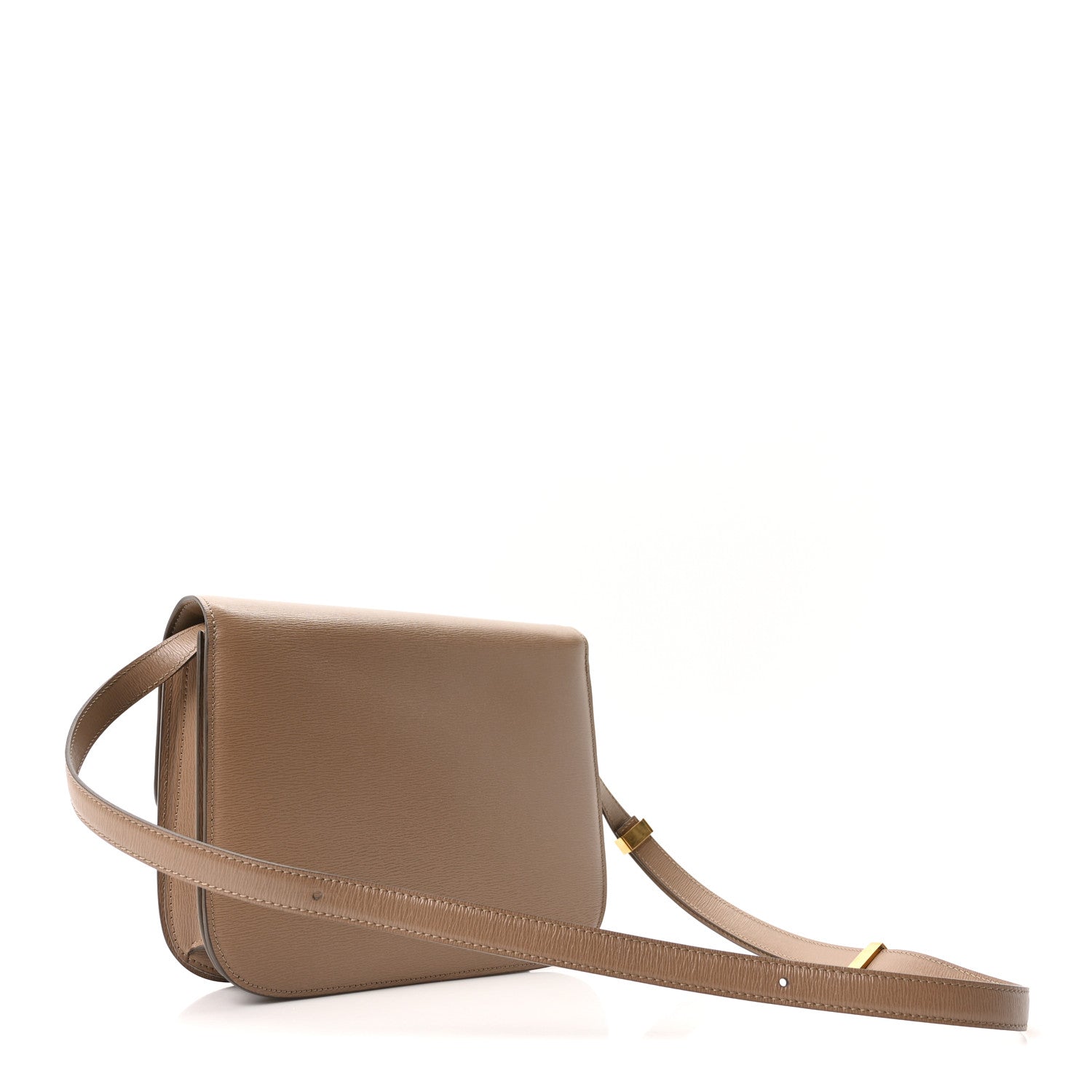 Celine Liege Calfskin Medium Classic Box Flap Bag Taupe 3 of 11