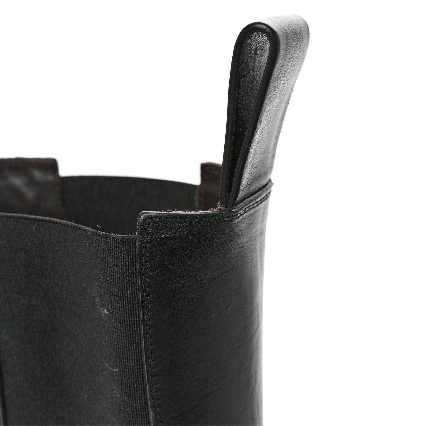Calfskin The Tire Mens Chelsea Boots 43 Black Blaster