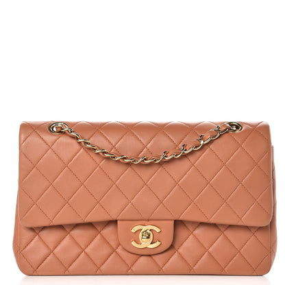 Chanel Lambskin Quilted Medium Double Flap Camel 1 of 13