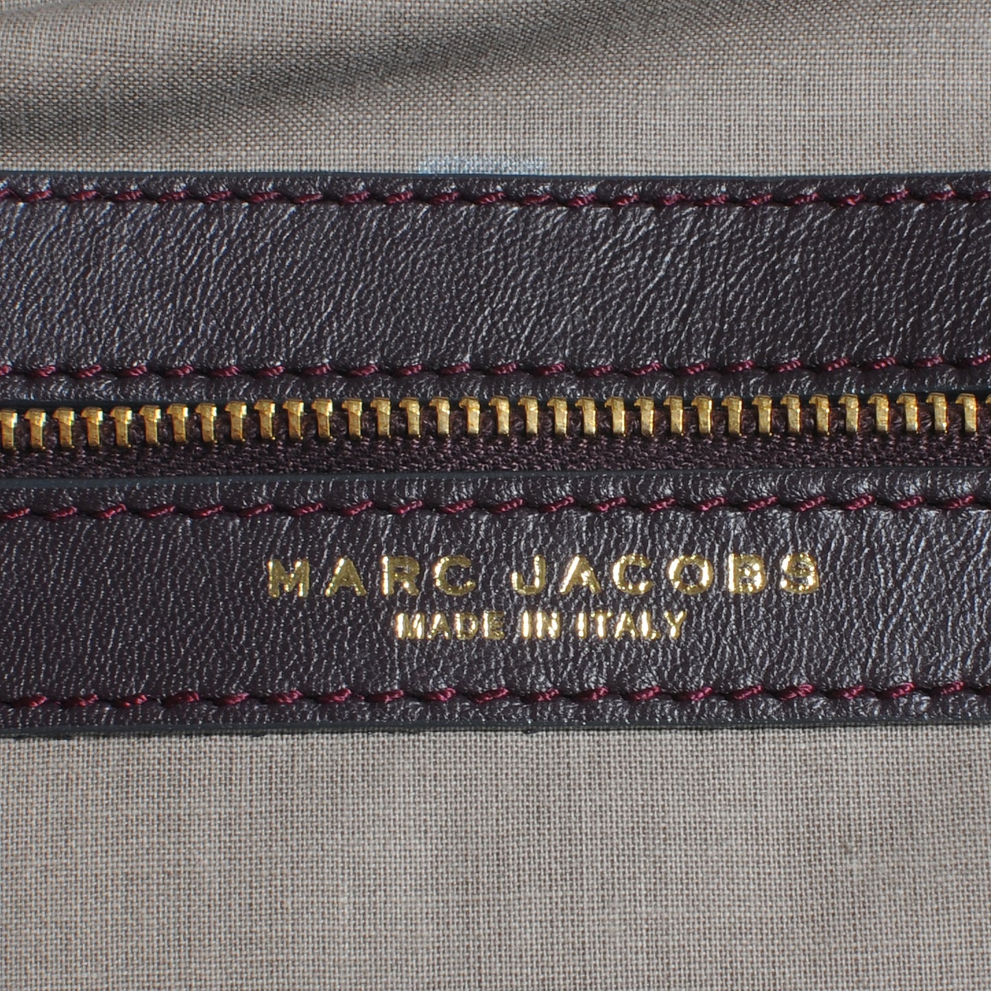 Elastic Quilted Stam Plum