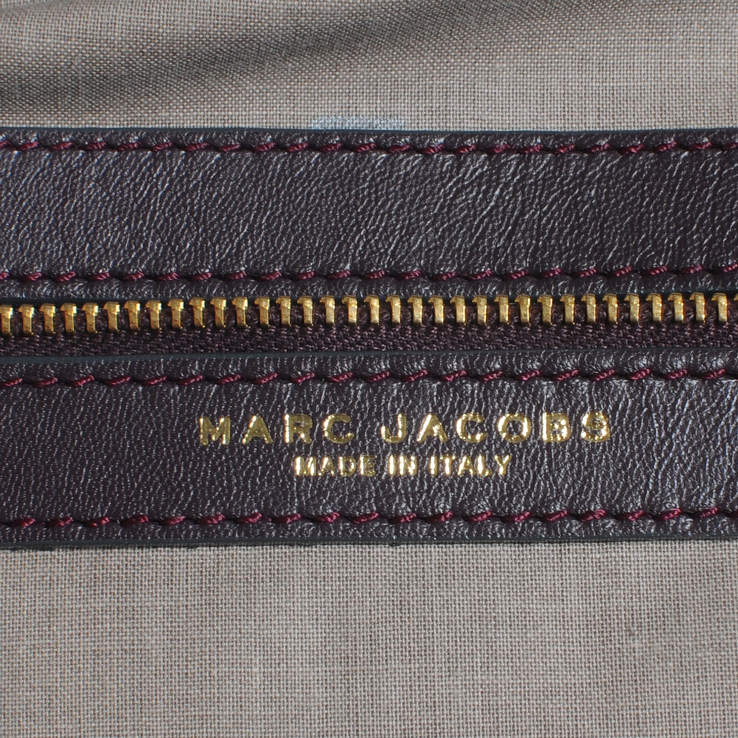 Marc Jacobs Elastic Quilted Stam Plum 6 of 7