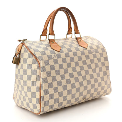 Louis Vuitton Damier Azur Speedy 30 3 of 13