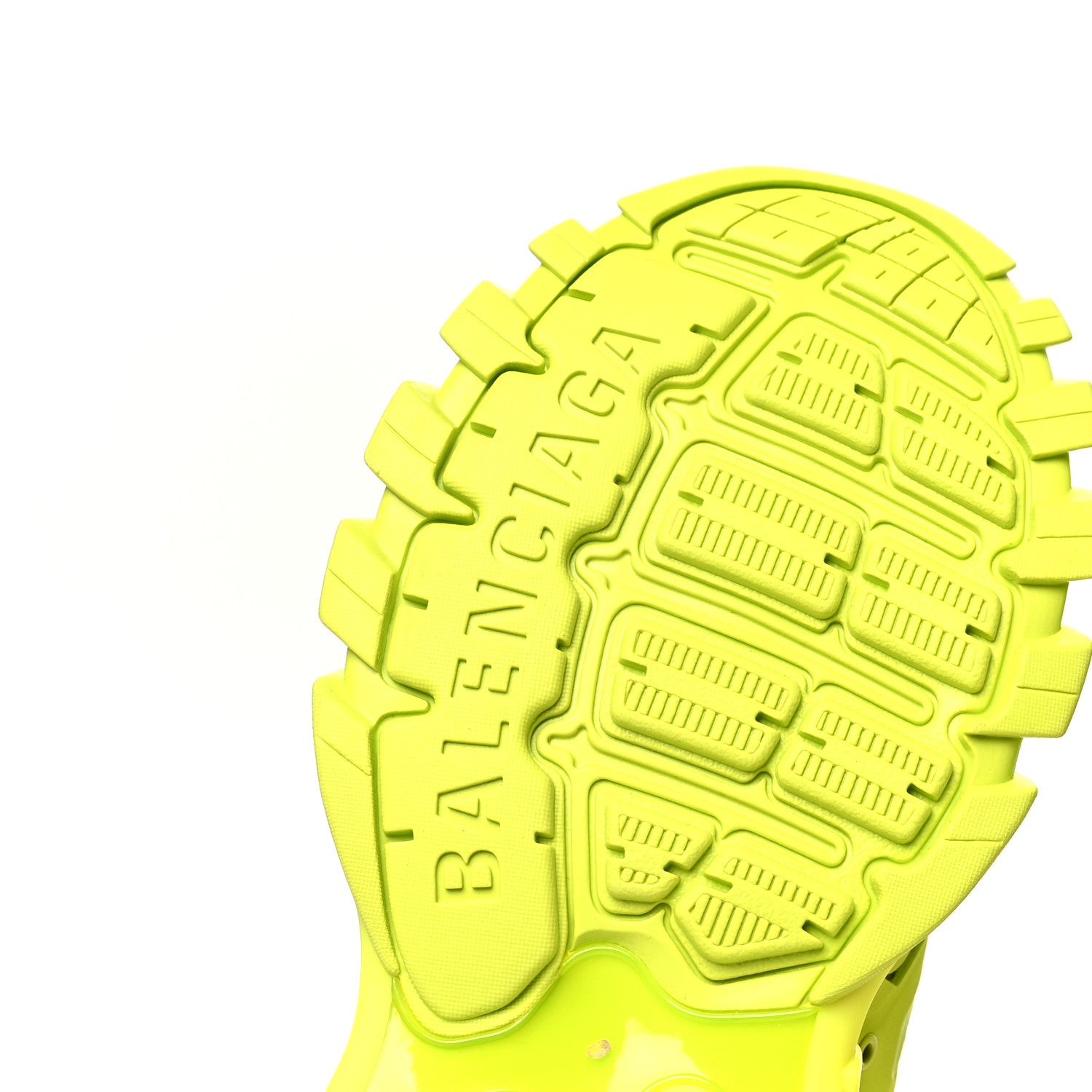 Balenciaga Mesh Rubber Mens Track Sneakers 41 Acid Lime 7 of 10