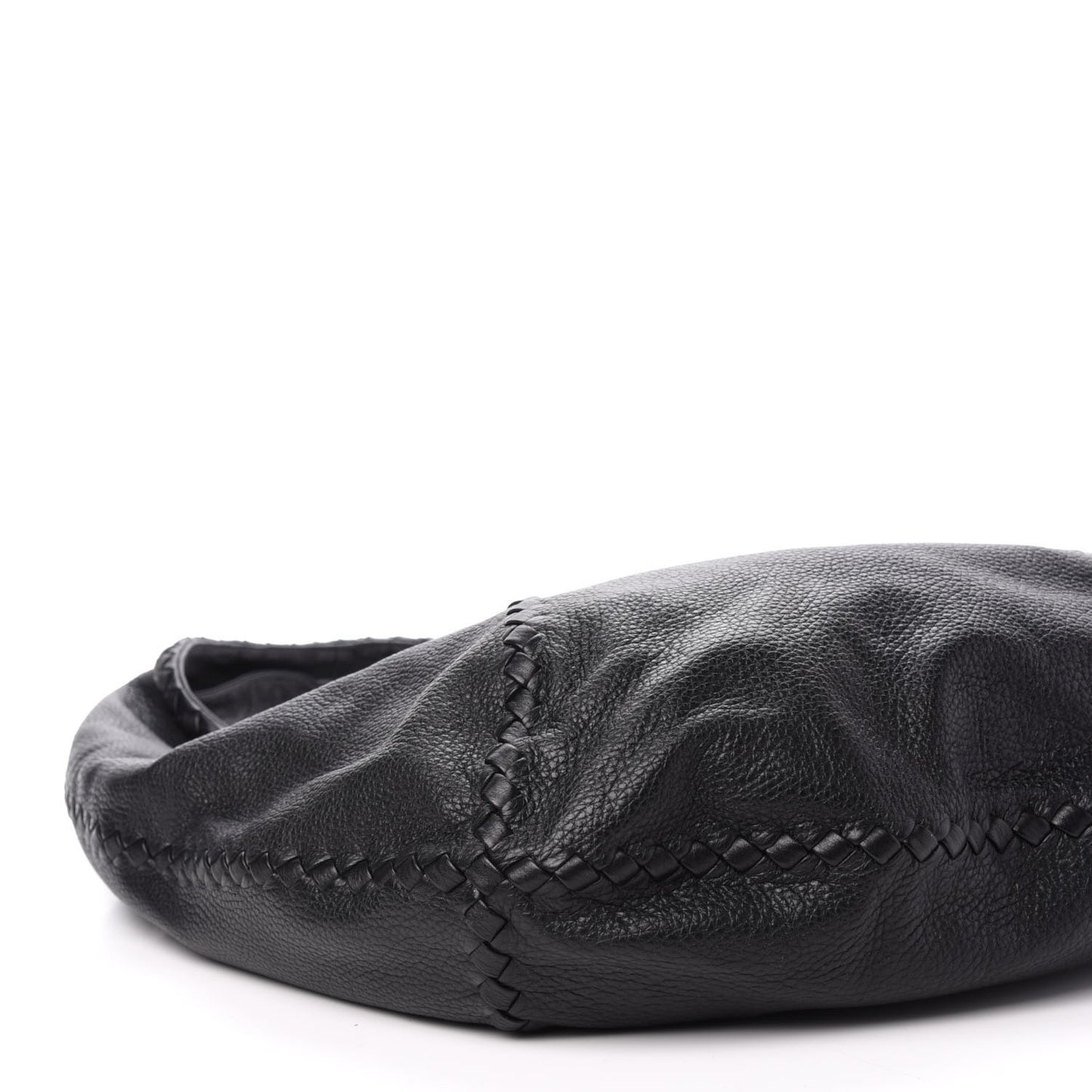 Cervo Deerskin Large Hobo Black
